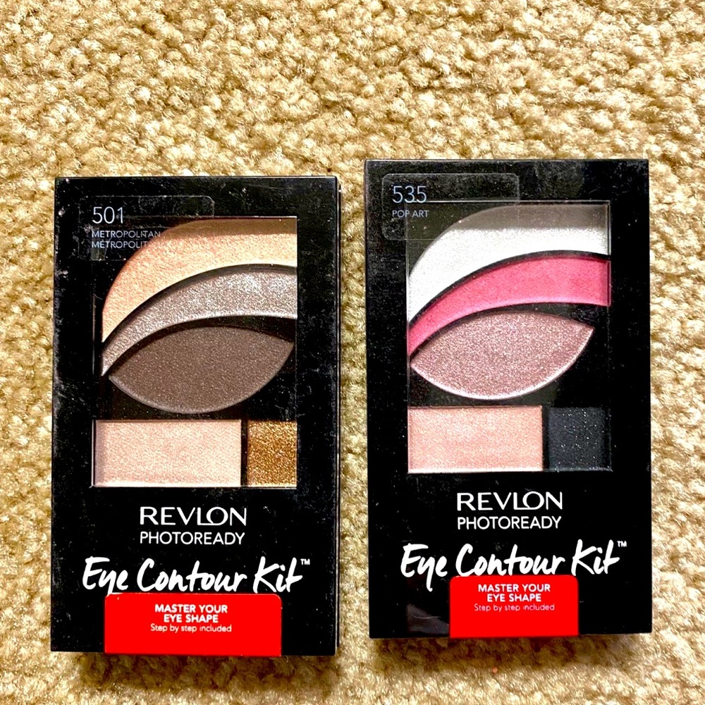 Revlon photoready Eye Shadow Eye Contour kit metropolitan pop art lot makeup new